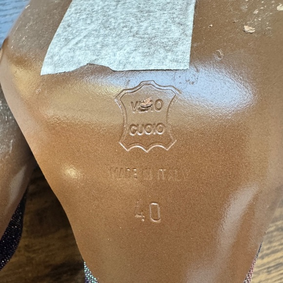 Missoni Open Toe Sparkle Sandals Pumps - Picture 10 of 13